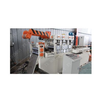 Metal Processing Machine With The Stainless Steel Sheet Coil Flat Bar Cut To Length And Leveling