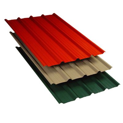 Corrugated Iron Colored Cold Rolled Mild Steel Roof Sheet
