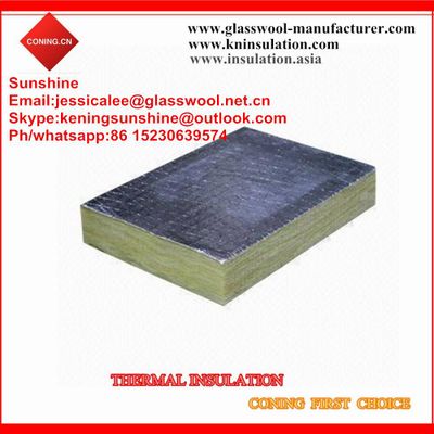 Heat insulation rock wool price/rock wool with aluminum foil