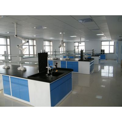 lab furniture steel laboratory central table island bench