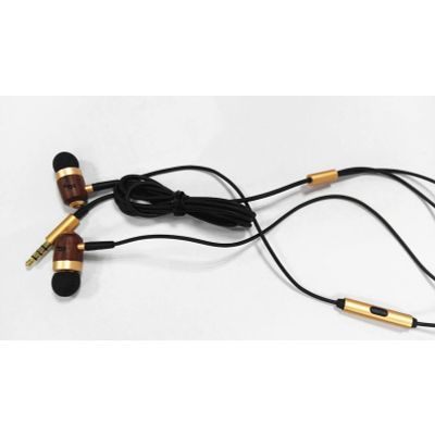 mp3/mp4 earphones/in-ear headphone/wired wood earbuds