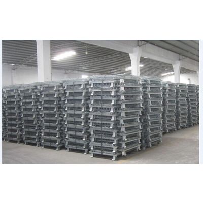 hot sale collapsible galvanized steel storage wire mesh cage