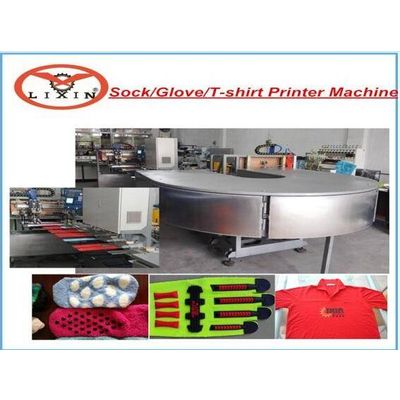 Automatic Printing Machine  for sock and gloves anti-slip coating