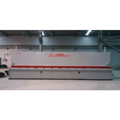 Hydraulic CNC guillotine shear machine 6mmx10000mm for metal fabrication