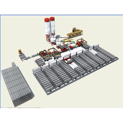 fully automatic JQT lightweight partition wall board production line