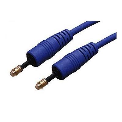 TJ1022 Hot sell matel hosing toslink optical cable gold plated