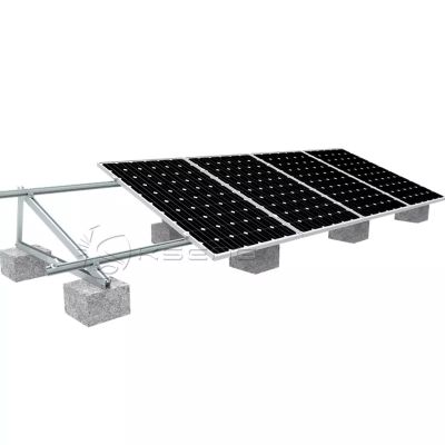 Solar Mounting System Adjustable Roof Ballasted Kit For Flat Roof