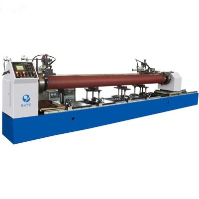 China factory customized automatic metail pipe tube flange welding machine for seam welder
