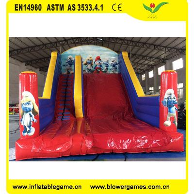 Kids game toy outdoor playground inflatable slide