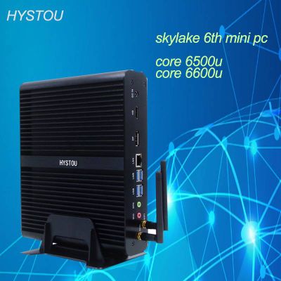 Skylake 6th generation mini pc 6500u Windows10 Intel core i7 6600u mini pc barebone gaming computer
