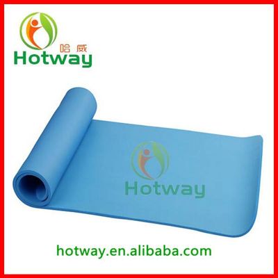 China Wholesale Popular Non-toxic NBR Yoga Mats Exercise Fitness Indoor Gym Mats Soft 10mm Cheap Yog