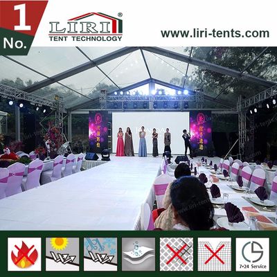 Transparent PVC Waterproof Outdoor Event Party Tents Marquee Clear Span Tent