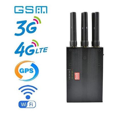S6 6 Bands Handheld Cell Phone Signal Jammers 2G 3G 4G