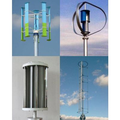 Vertical Axis Wind Generator (VAWT) from 50W to 50KW