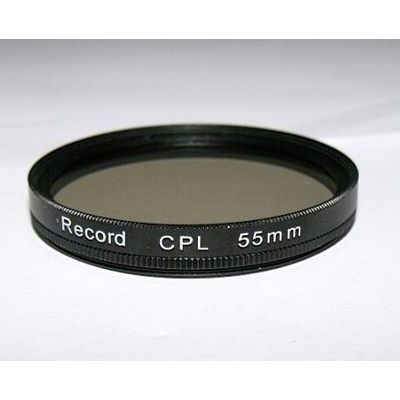 55mm circular polarizing filter camera CPL filter