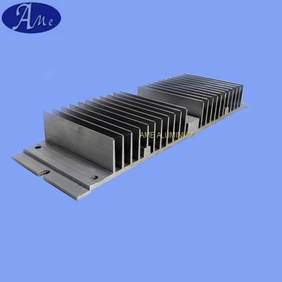 Anodized and extruded aluminum profile heat sink