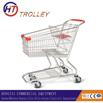Asian style quality supermarket shopping carts on wheels for  seniors