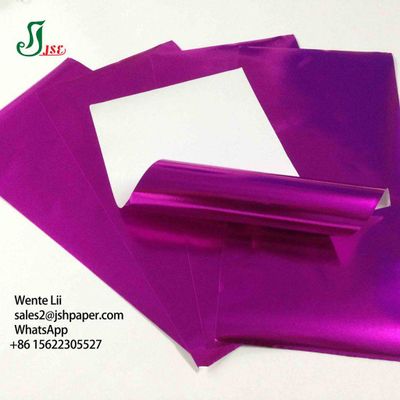 60 GSM Aluminum Foil Laminated Paper Chocolate Chewing Gum Confectionery Use Paper