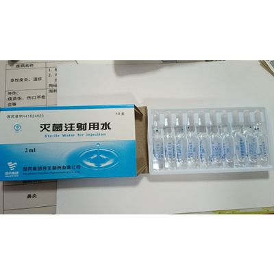 Sterile Water/Bacteriostatic Water For Injection 10 Vials & Ampules/box 2ml With Best Prices