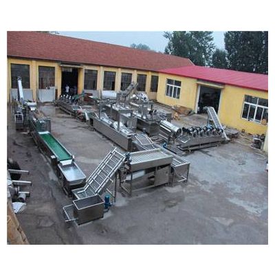 Full automatic potato chips production line