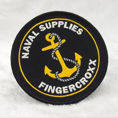 Wholesale High Density Woven Patch/Woven Badge in Guangzhou