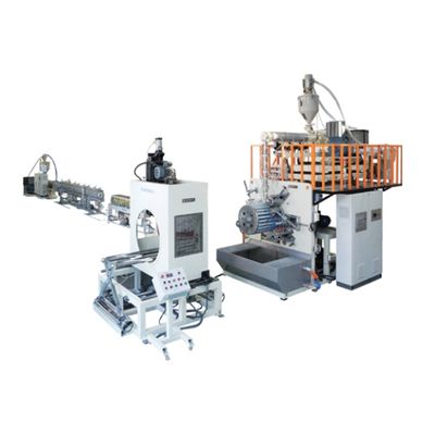 Sewage pipe extrusion line