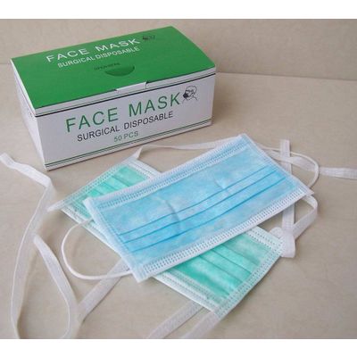3-Ply Disposable Face Mask (Surgical, Medical, Dental, Industrial)