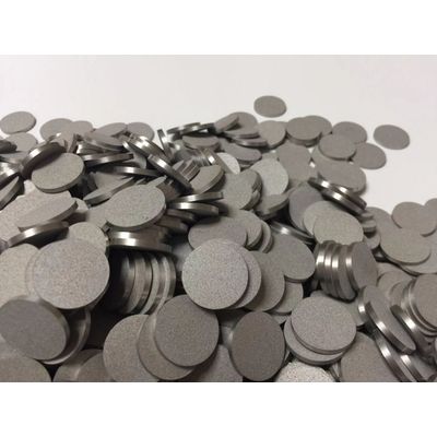 Porous 0.5um ss316L stainless steel filter disc