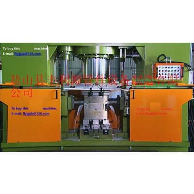 carbon steel tee cold making hydraulic machine