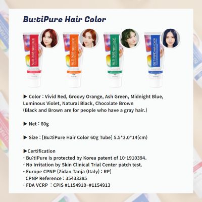 Bu:tiPure Hair Color makeup