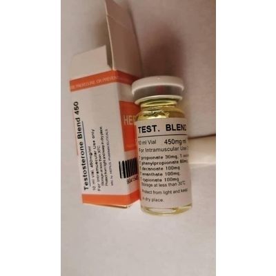Bodybuilding Injectable Test Blend 450 Finished Clean Oil Based Male Muscle Gains Yellow Solution Cu