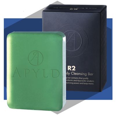 R2 face & body (color) makeup cleansing weakly acid PH6-6.5 (soap) bar