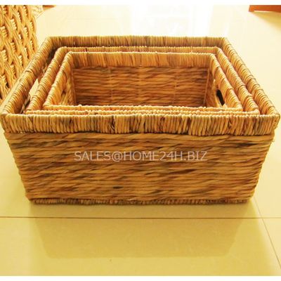 Vietnam handmade Storage Basket Set s/3 HO-2127-Home24h.biz
