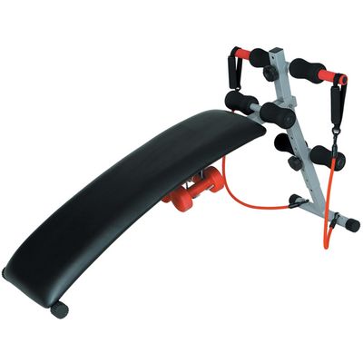 GS-1101 Home AB Sit Up Exercise Equipment Curved folding Sit Up Bench