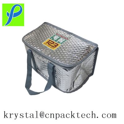 High Quality Insulated Food Delivery Aluminium Foil Cooler Bag Lunch Bag