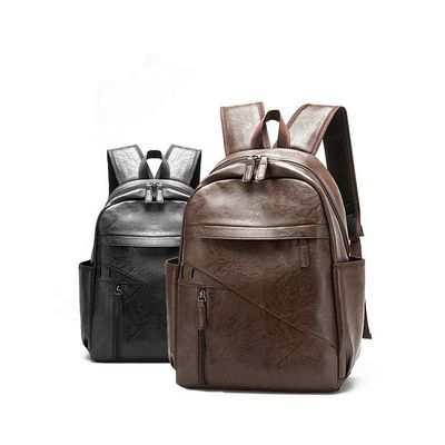 PU Leather Material Backpack Large Capacity Bagpack