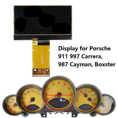 Middle display for Porsche 911 987 997 Carrera/GT2/GT3/Turbo/Targa, 987 Cayman, 987 Boxster Speedome