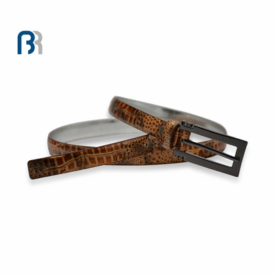 Ladies Snake Surface Feather Belt
