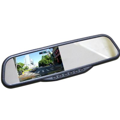 exclusive two-in-one car DVR black box plus reverse monitor backup camera
