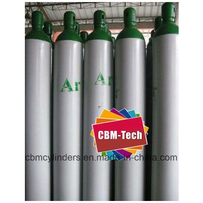 High Pressure Argon Gas Cylinder 40L Pressure Gas Cylinder