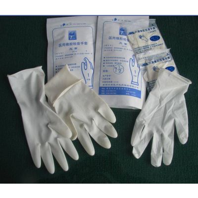 Surgical latex gloves