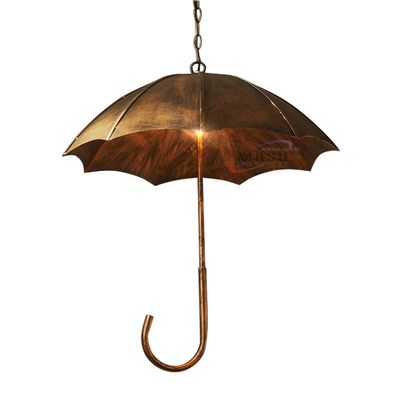 Rusty Umbrella Cover Decorative Chandelier Pendant Light