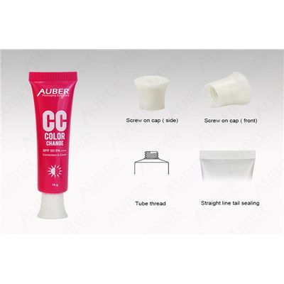 D19mm Plastic CC Cream Packaging Suppliers with Screw On Cap