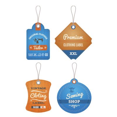 Printed Paper Label and Tags