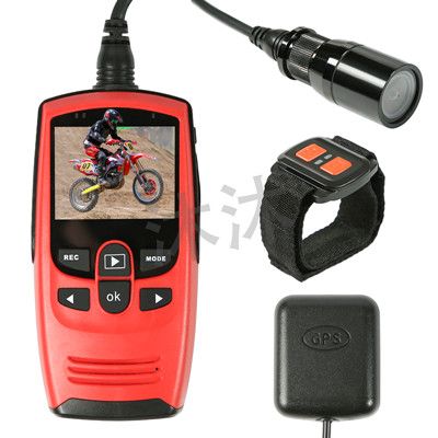 Motorcycle Dash Cam Motorbike Camera Sport Driving Recorder Dashcam with LCD Screen
