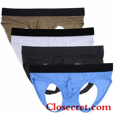 Closecret Men Underwear Hollow-Out Hip Buttock Athletic Supporter Jockstrap Thong Underpants
