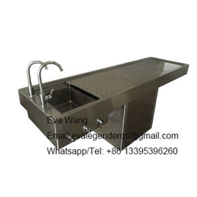 Hot Sell Funeral Equipment Stainless Steel Embalming Table