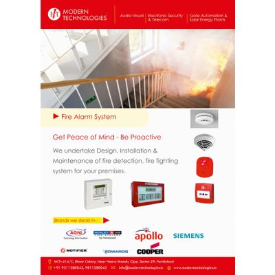 Agni, Notifier, Cooper, Edward, Fire Fighting System with complete Installation