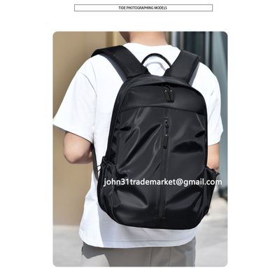 Backpack men's 2023 new business casual computer bag usb charging travel student foreign trade back