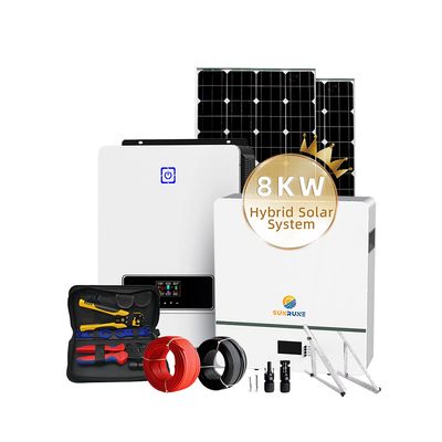 8KW Hygrid Solar Power System for Home solar photovoltaic Power System